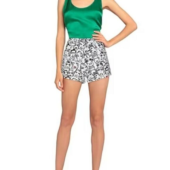 Adidas x Fiorucci Highlight Face Jean Shorts size Medium - Picture 5 of 11